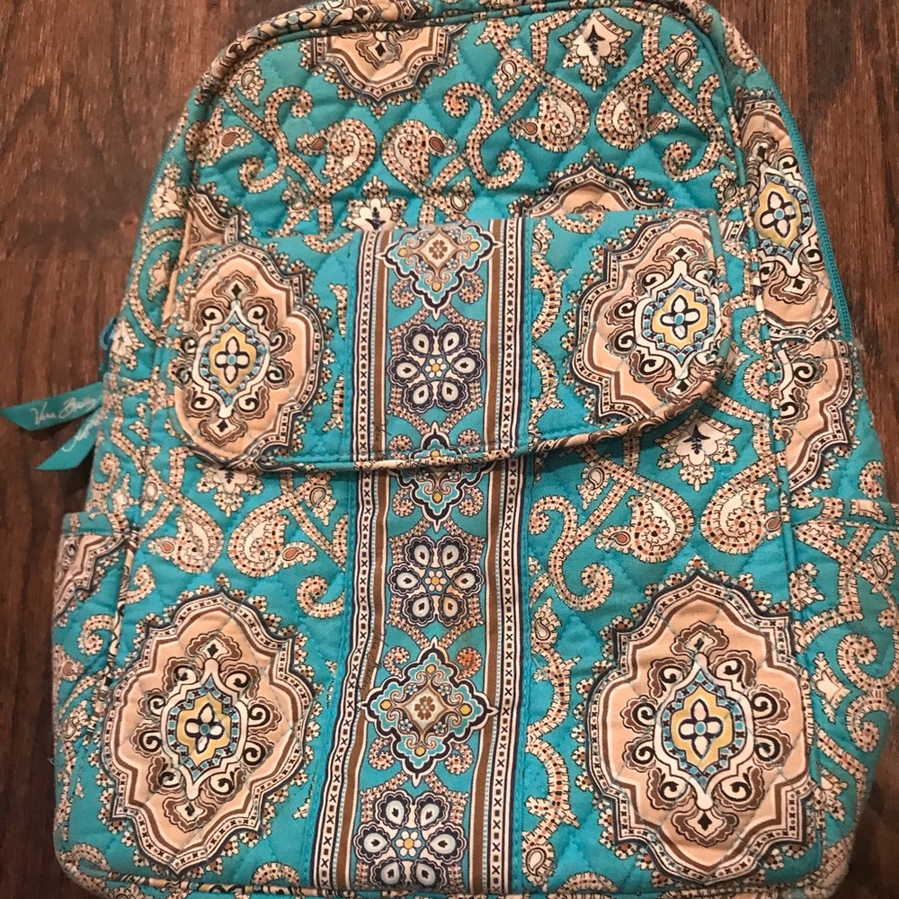 Very Bradley turquoise mini book bag